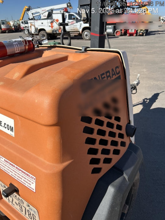 2023 Generac MLT2 Diesel, Flex Switch 120V Input, Powerzone Controller, (4) 320W LED Lights, 4kW Generator, 39.9 Gal Fuel Tank, 2" Ball, T3