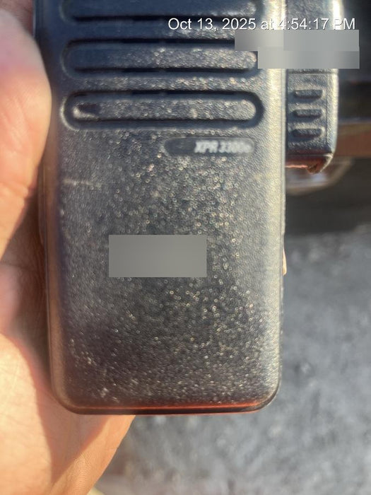 2021 MOTOROLA XPR3300E