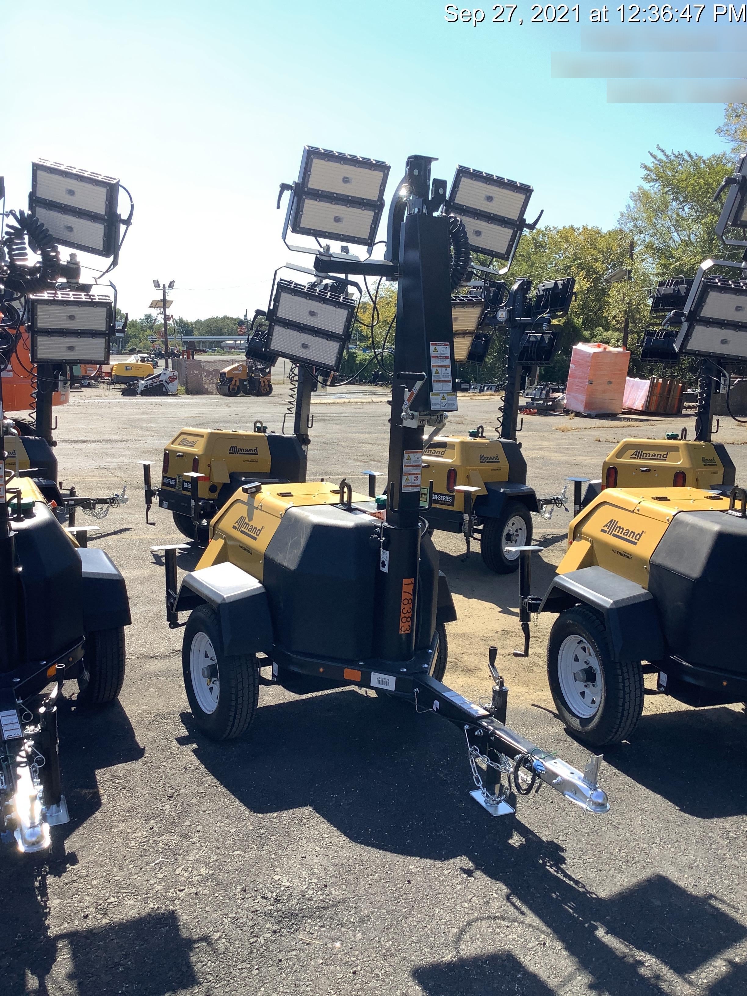 Allmand NLV3GR 3kW Light Plant - LED