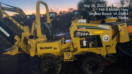 2022 VERMEER RTX450