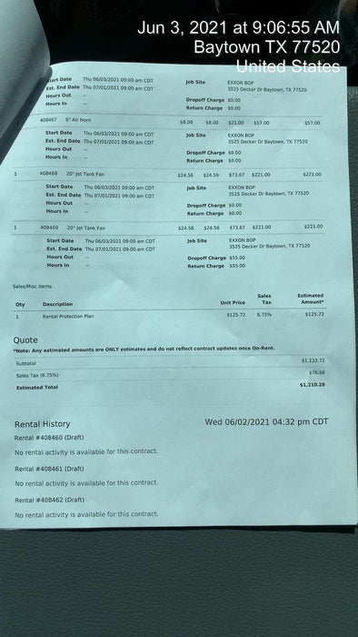 2021 MICHIGAN PNEUMATIC HV-6AM