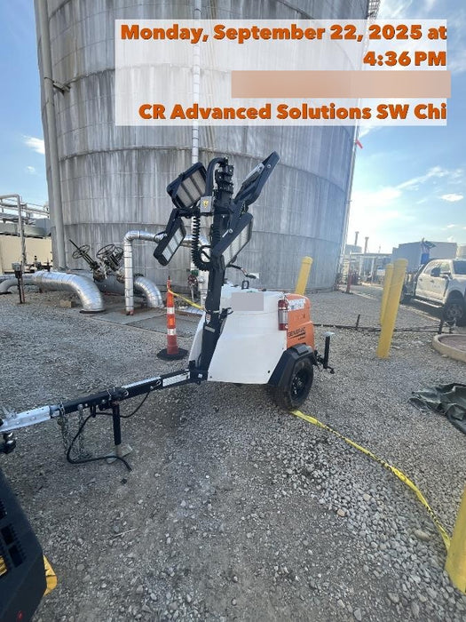 2023 Generac MLT2 Diesel, Flex Switch 120V Input, Powerzone Controller, 
(4) 320W LED Lights, 4kW Generator, 39.9 Gal Fuel Tank, 2" Ball, T3