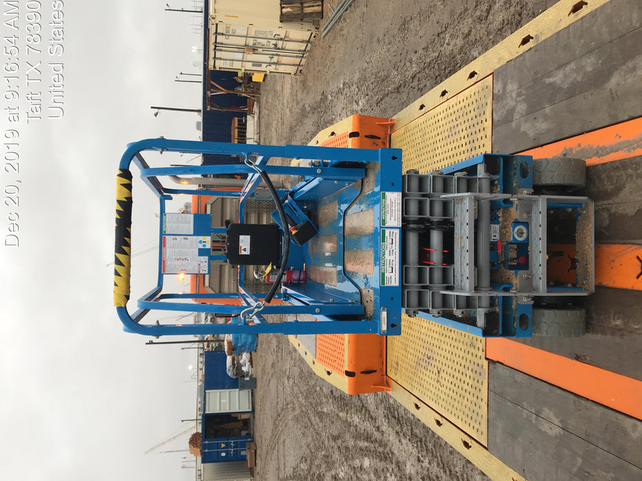 2019 Genie GS-1930 Fixed rails with chain Entry