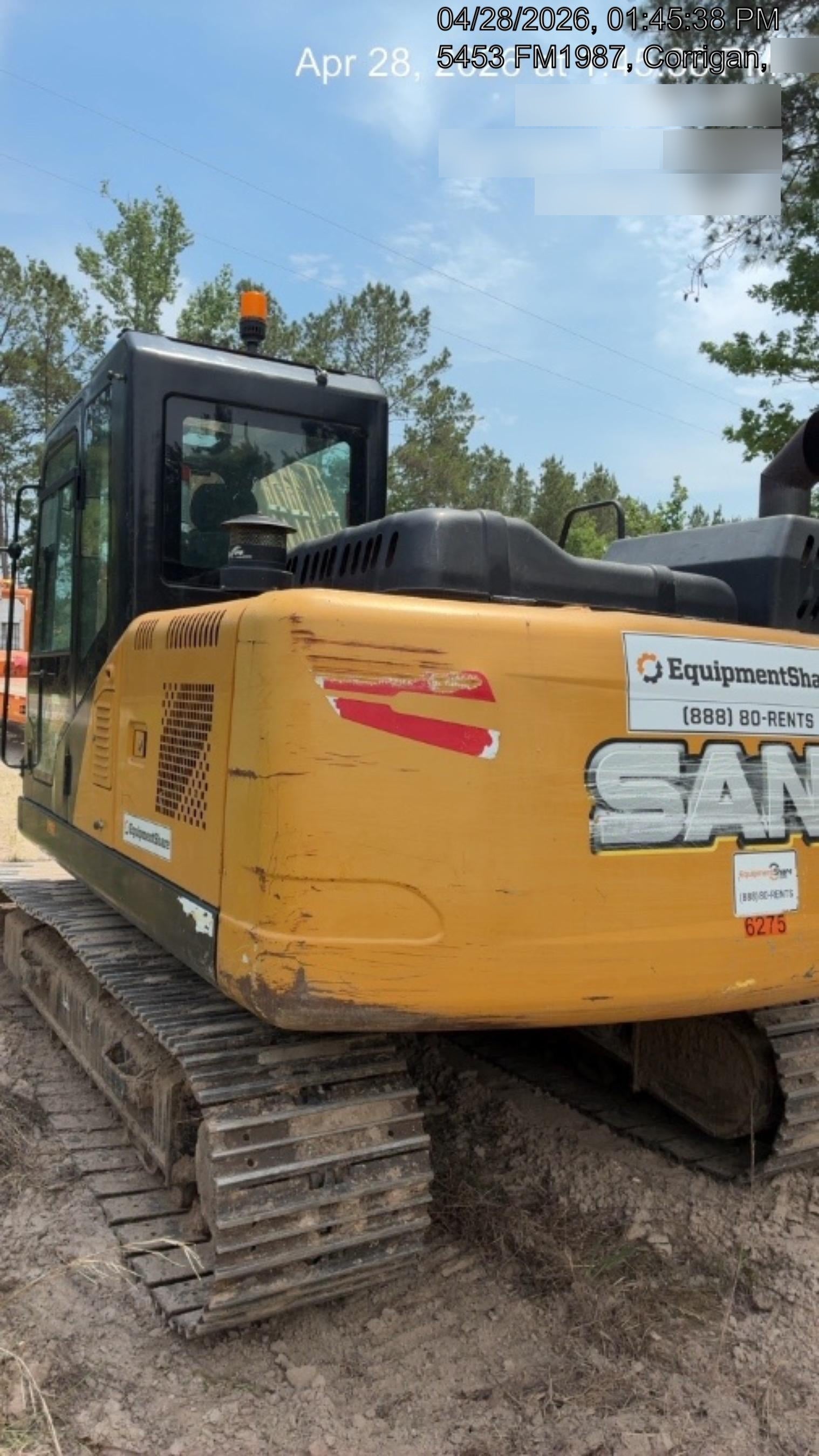 2017 SANY SY135C