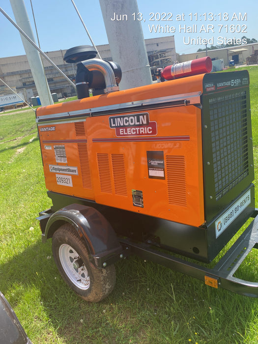 2022 Lincoln Electric Vantage 549X VANTAGE 549X READY-PAK 3