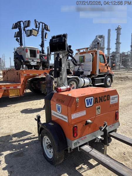 2024 Wanco WLTT-4MM4K Diesel, Deep Sea Controller, Shore Power Plug, Auto Start, (4) 350W LED Floodlights, 4kW Generator, 60 Gal Fuel Tank, 2" Ball, T3