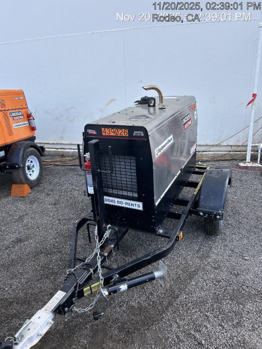 2024 Lincoln Electric LE400 Kubota V1505, Trlr, Cable Rack, Light Kit, ES Decals, T3