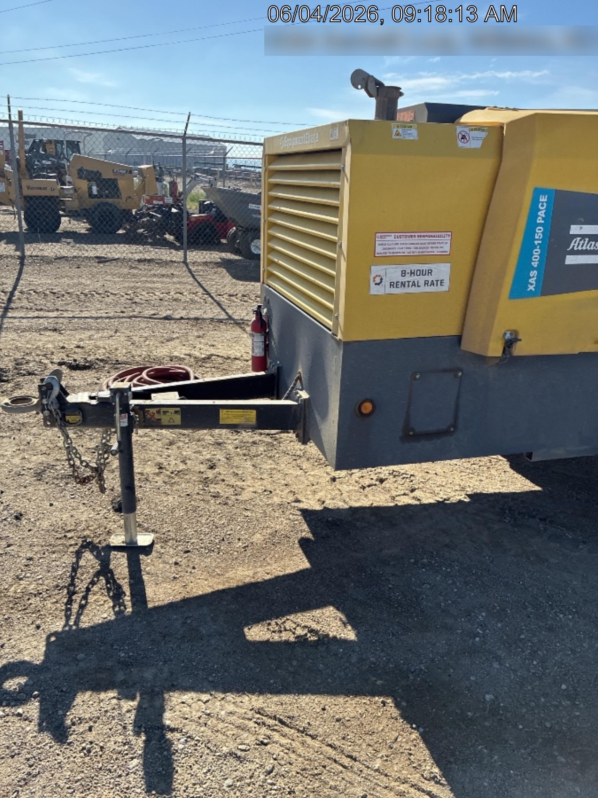 2023 ATLAS COPCO XAS 400-150 PACE