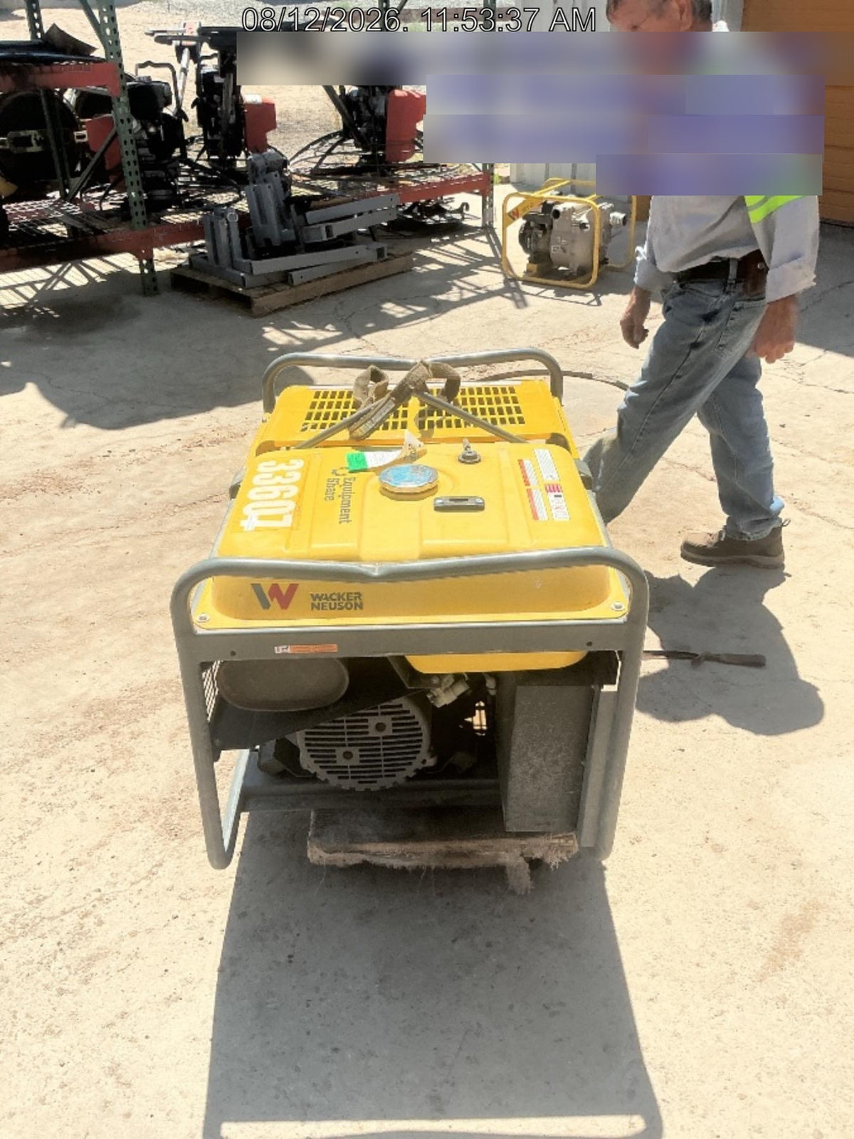 2019 Wacker Neuson GPS9700V Standard Options