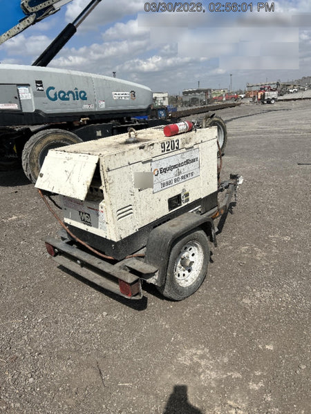 2018 Multiquip DLW300ESA1 Multiquip DLW300ESA1 300 Amp Welder w/Trailer, 100' of Lead, 50' of Ground, Wired Remotes
