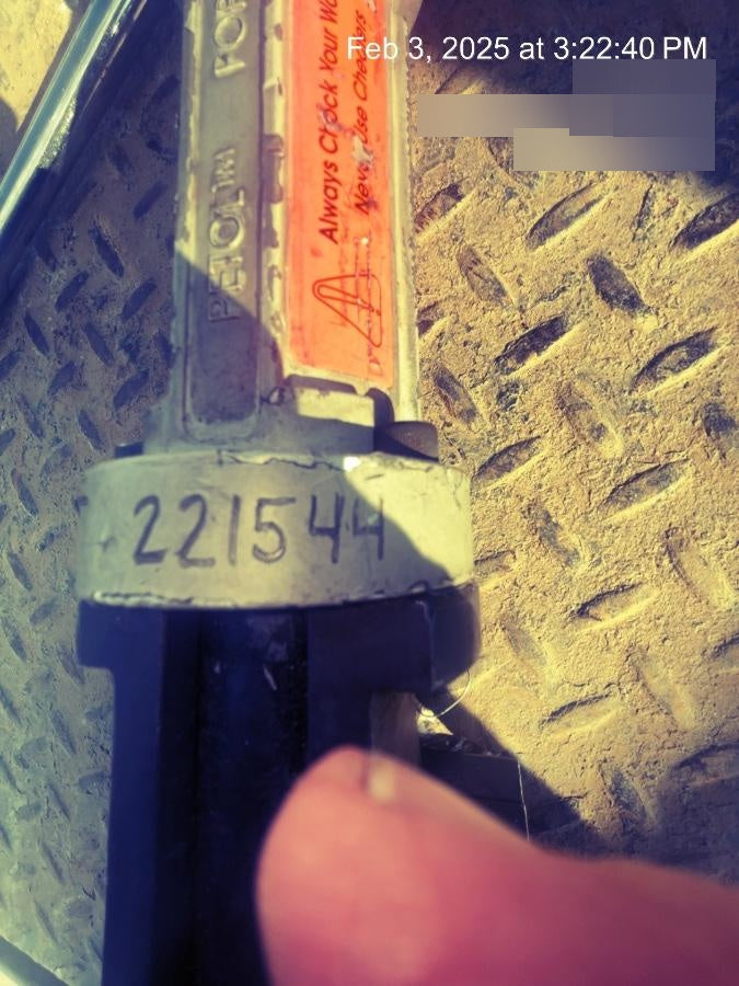 2022 GEARENCG MFG P95-525 GEARNCG MFG