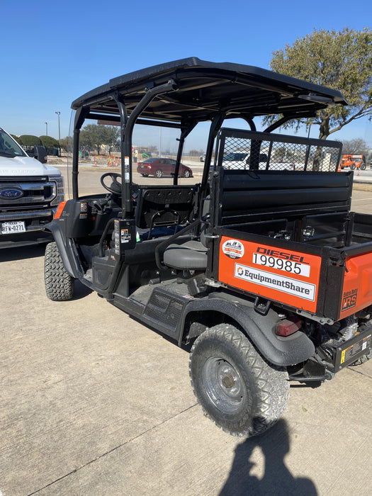 2022 Kubota RTV-X1140W-H Plastic Canopy, Windshield Acrylic Clear, LED Strobe Light, Wire Harness Kit, Back up Alarm