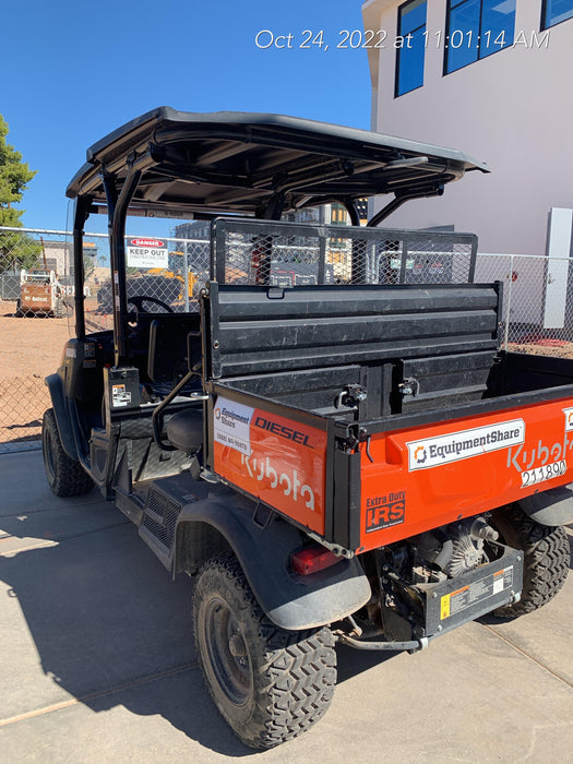 2022 Kubota RTV-X1140W-H Plastic Canopy, Windshield Acrylic Clear, LED Strobe Light, Wire Harness Kit, Back up Alarm