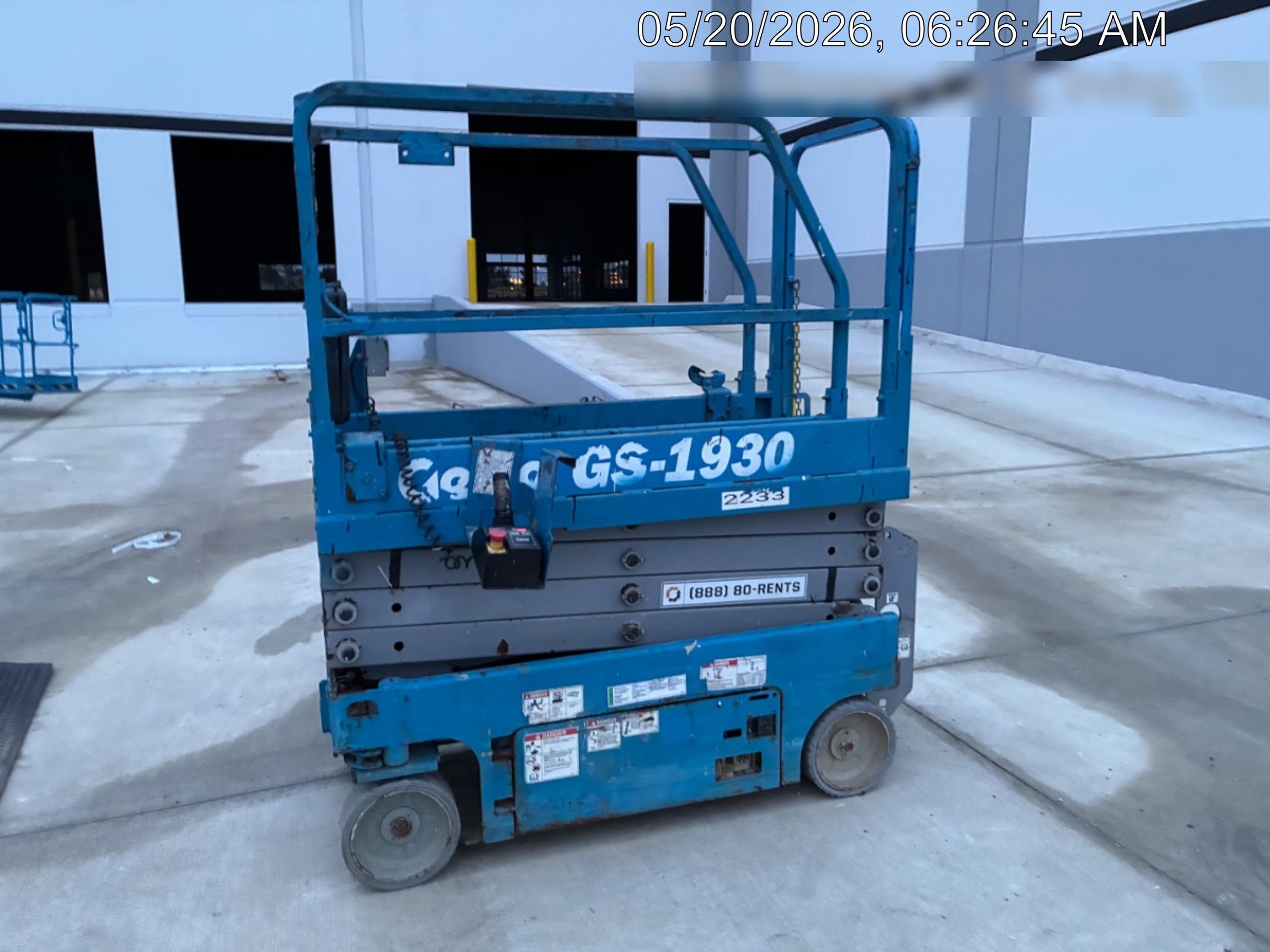 2016 Genie GS-1930 Genie GS1930 Scissor Lift