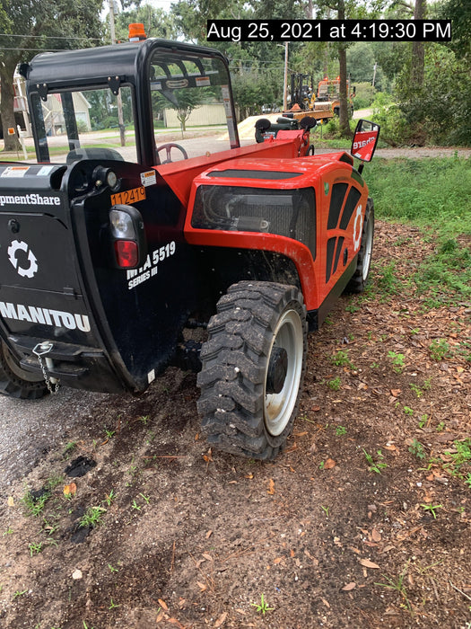 2020 Manitou MTA5519 Canopy, Solid Tires, Work Lights, Beacon, Aux Hydraulics, Back up Alarm, Mirrors, ES Keypad