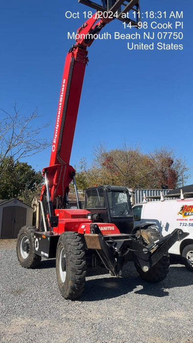 2021 Manitou MTA10055 120Hp Dsl, Cab/Heat/Air,FF Tires, LED WL, Bcn, L Hook