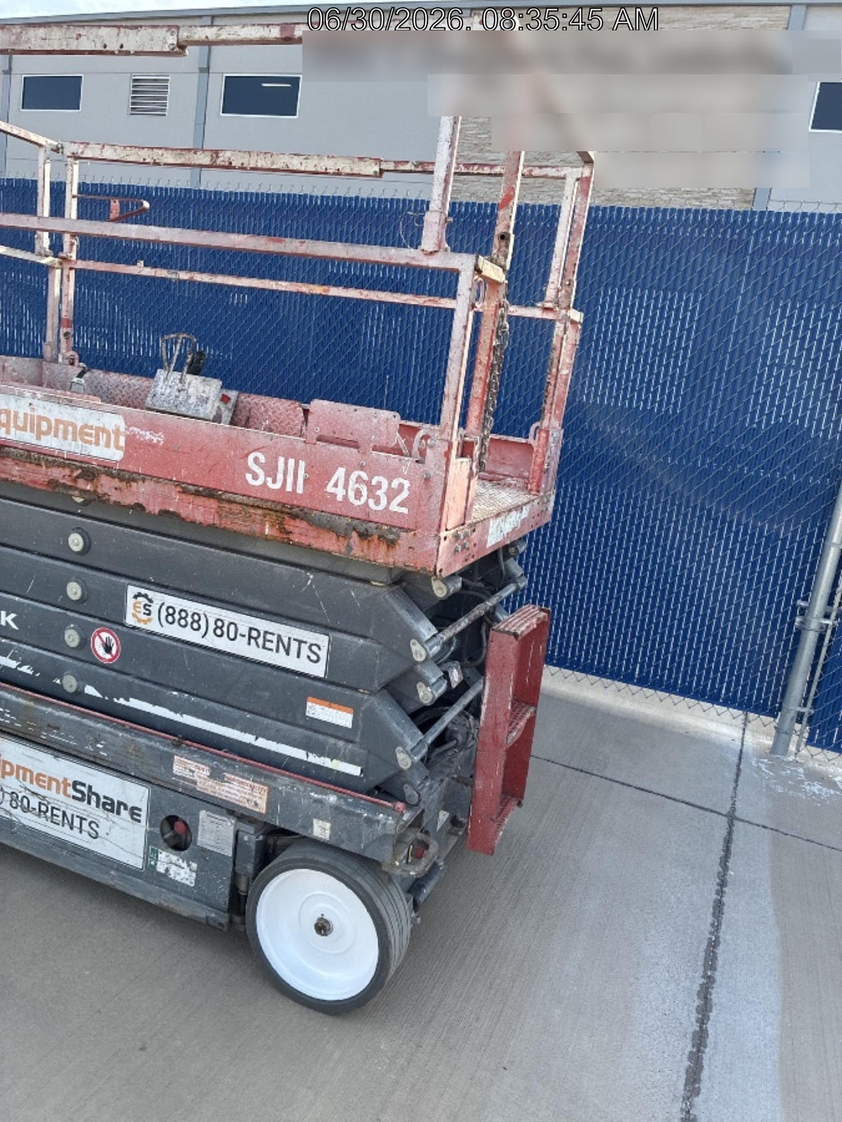 2018 Skyjack SJIII-4632 SJIII4632 Battery