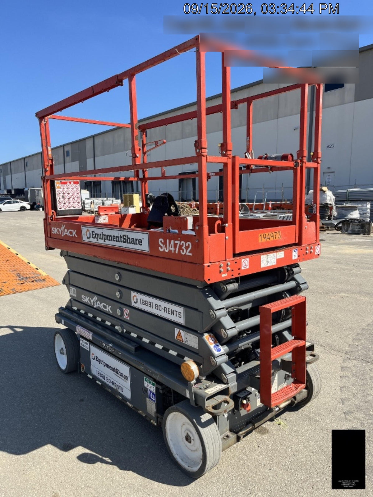 2021 SKYJACK SJ4732