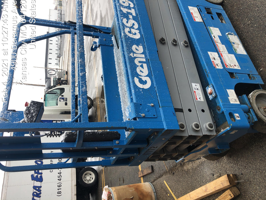 2018 Genie GS-1930 Genie GS-1930 w/Fixed Rail, Chain Entry