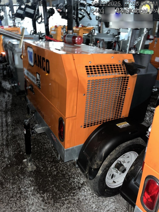 2024 Wanco WLTT-4MM4K Diesel, Deep Sea Controller, Shore Power Plug, Auto Start, (4) 350W LED Floodlights, 4kW Generator, 60 Gal Fuel Tank, 2" Ball, T3