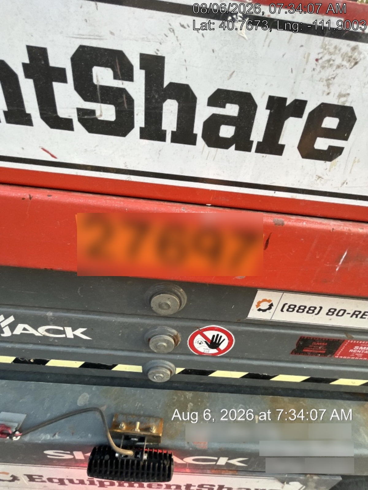 2019 Skyjack SJIII-3219 Standard Options
