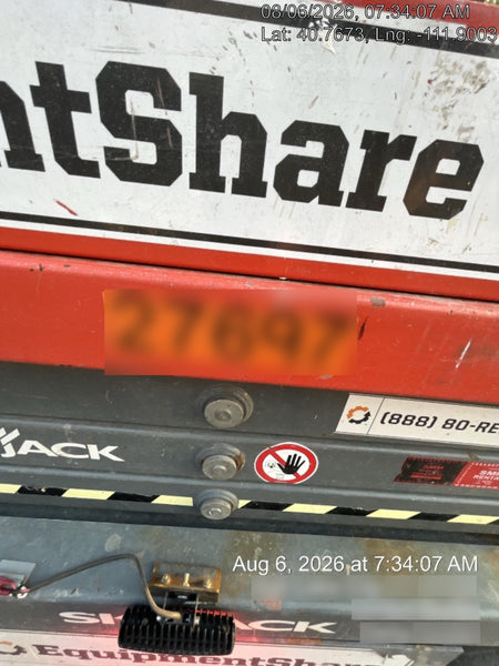 2019 Skyjack SJIII-3219 Standard Options