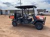 2022 Kubota RTV-X1140W-H Plastic Canopy, Windshield Acrylic Clear, LED Strobe Light, Wire Harness Kit, Back up Alarm