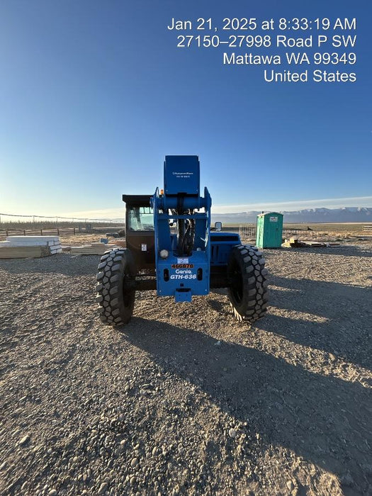 2024 Genie GTH-636 74Hp Dsl, Cab/Heat/Air, FF Tires, LED WL, Bcn, L Hook, T3 + Access Control,