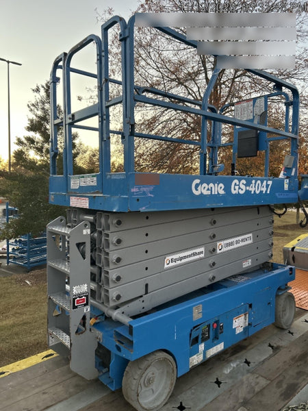 2016 Genie GS-4047 Standard Rental Specs