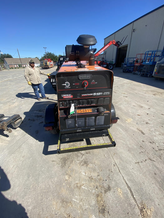 2022 Lincoln Electric Vantage 549X Crosslink Technology, Trailer Mounted, ES Decals, T3