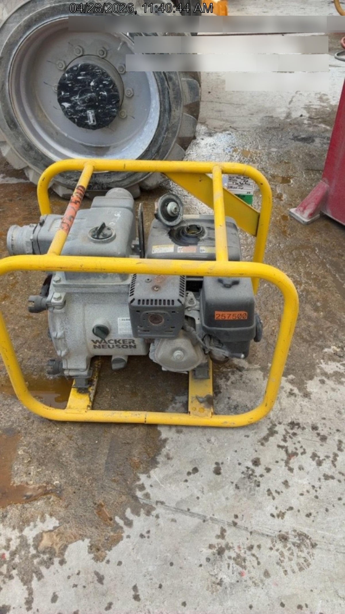 2022 WACKER NEUSON PT3A