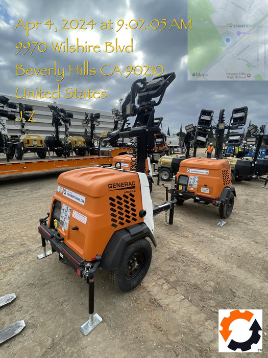 2023 Generac MLT2 Diesel, Flex Switch 120V Input, Powerzone Controller, (4) 320W LED Lights, 4kW Generator, 39.9 Gal Fuel Tank, 2" Ball, T3