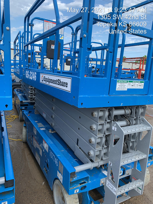 2020 Genie GS-3246 Standard, Folding full height swing gate