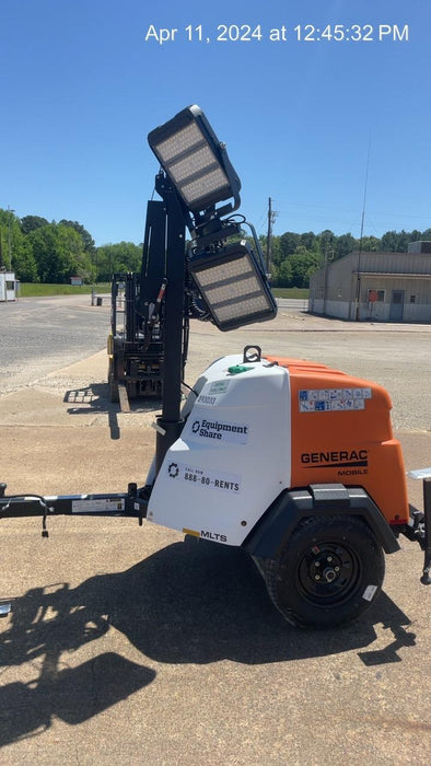 2024 Generac MLT2 Diesel, Flex Switch 120V Input, Powerzone Controller, 
(4) 320W LED Lights, 4kW Generator, 39.9 Gal Fuel Tank, 2" Ball, T3
