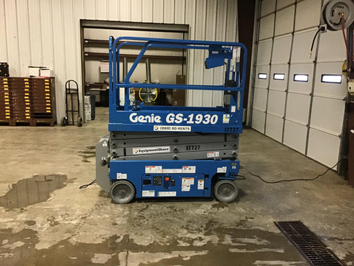 2018 Genie GS-1930 Genie GS-1930 w/Fixed Rail, Chain Entry