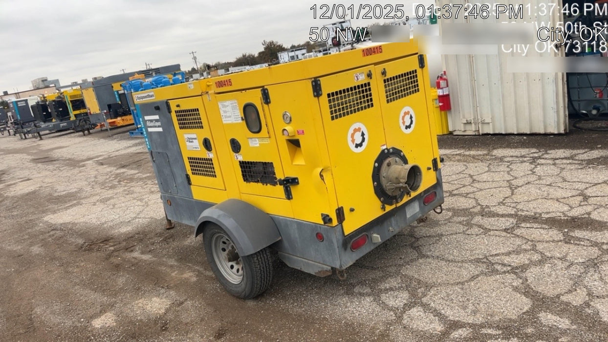 2020 ATLAS COPCO PAS 150 HF CS Enclosed