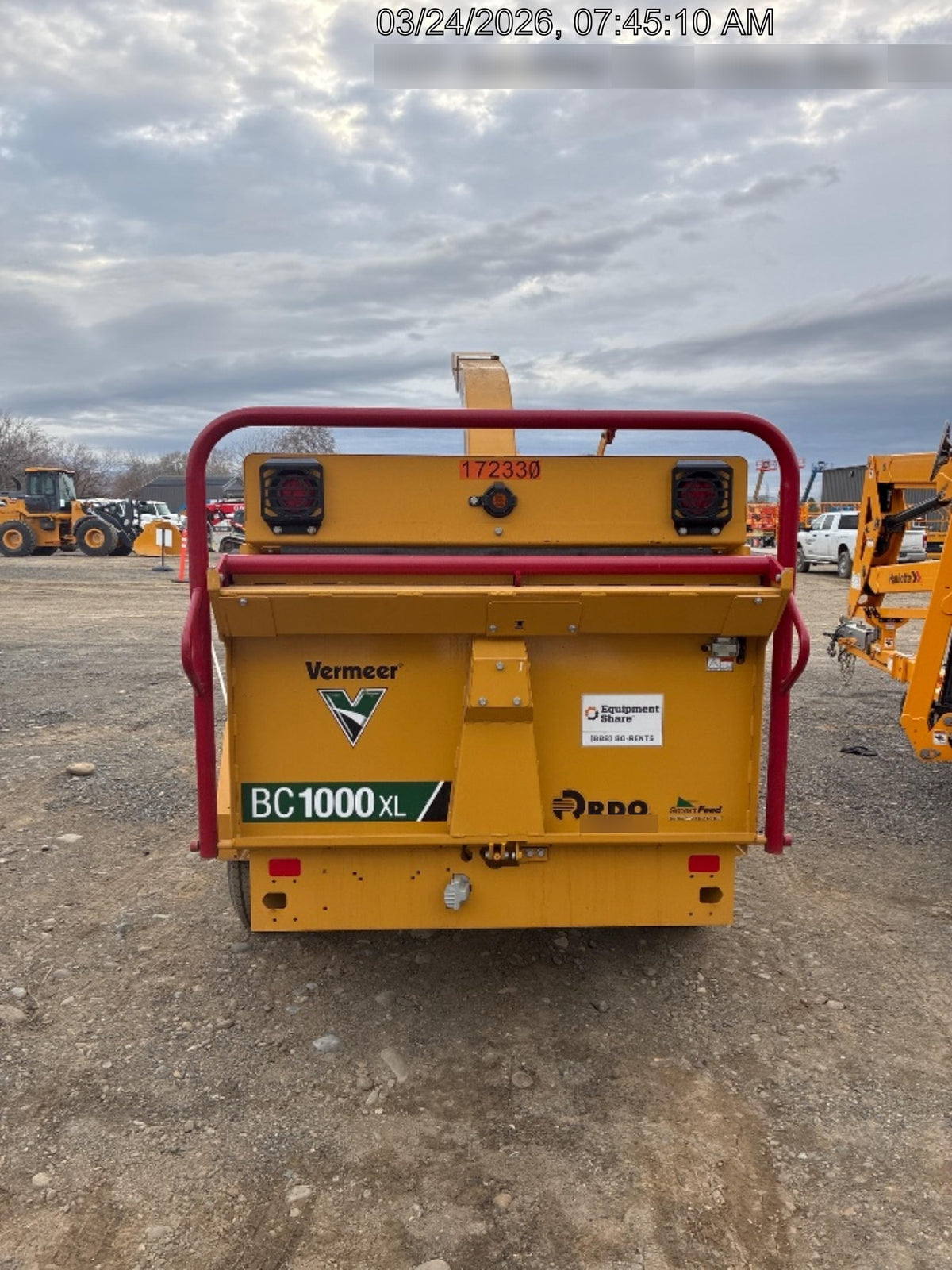 2021 VERMEER BC1000XL Gas