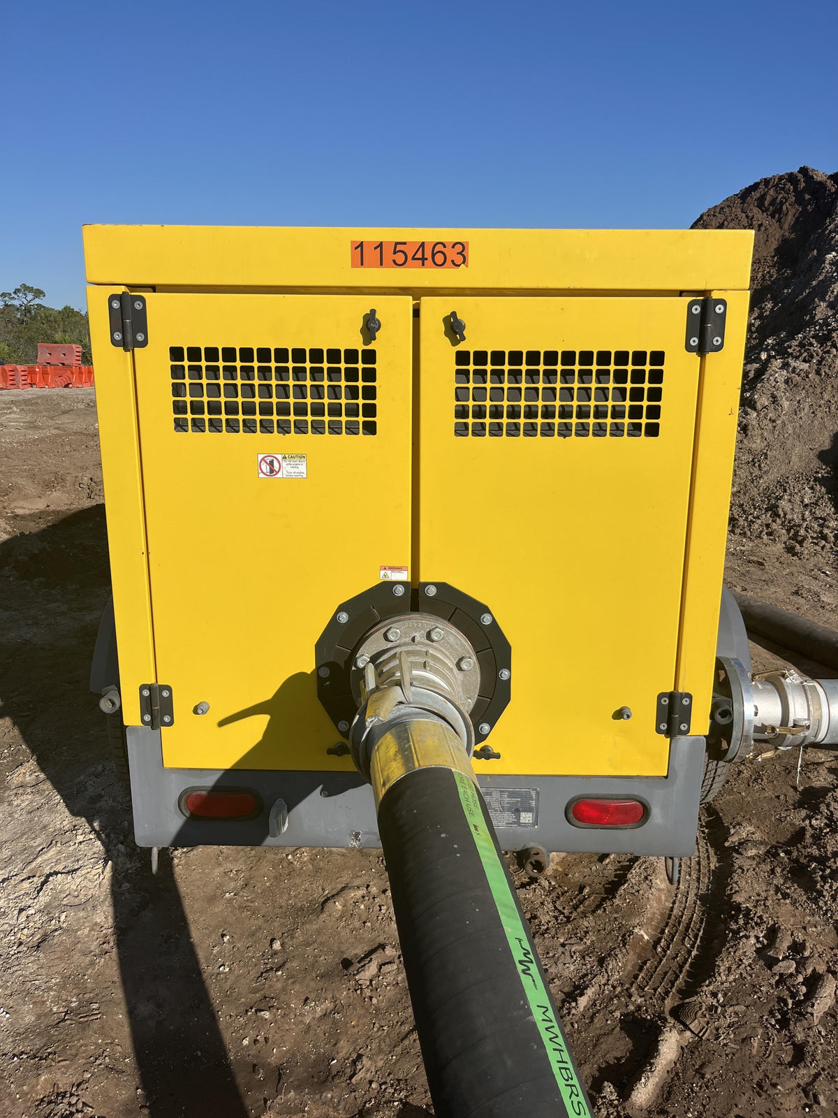 2020 ATLAS COPCO PAS 150 HF CS Enclosed