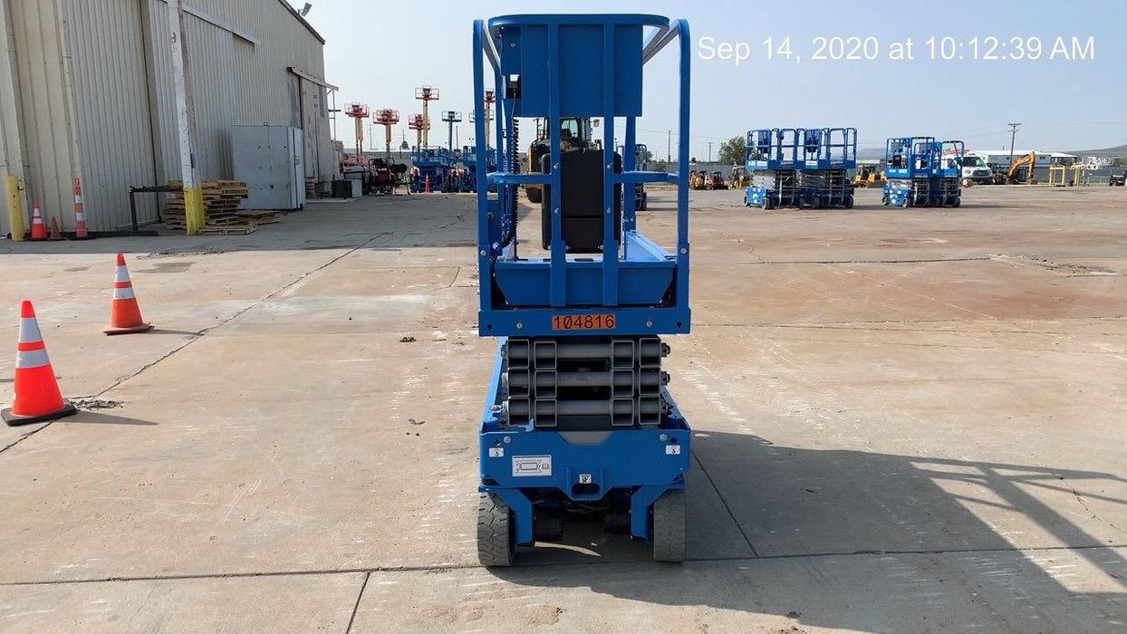 2020 Genie GS-1930 Fixed rails with chain entry gate - Pre A92.20