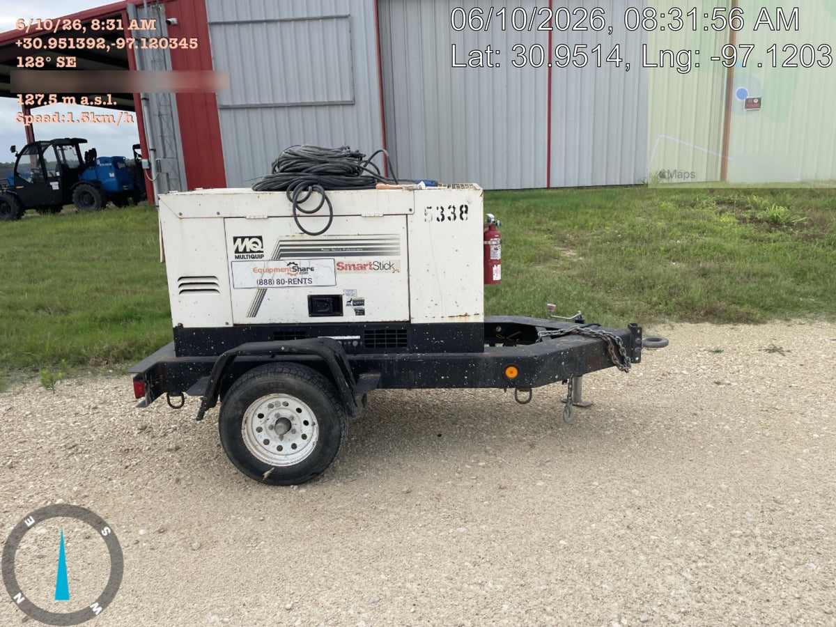 2017 Multiquip DLW400ESA4 400 amp Welder, 14kW, 120/240V, T4F Kubota