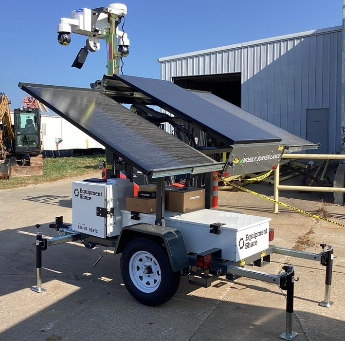 2025 NATIONAL SIGNAL Sunray Solar-Powered Mobile Integrator Tower