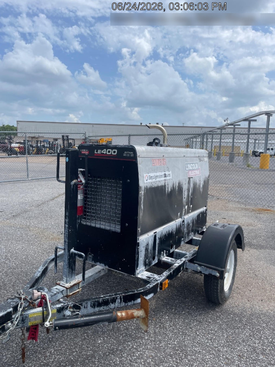 2024 Lincoln Electric LE400 Kubota V1505, Trlr, Cable Rack, Light Kit, ES Decals, T3