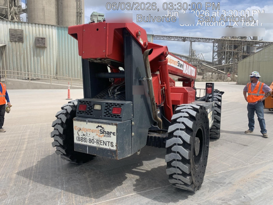 2019 Manitou MTA10055 MTA10055 - 120 HP T4, Canopy, Worklights/Strobe, Beacon, 66" Carriage, 60" Forks, Solid Tires, Lift Hook, Aux Hydraulics