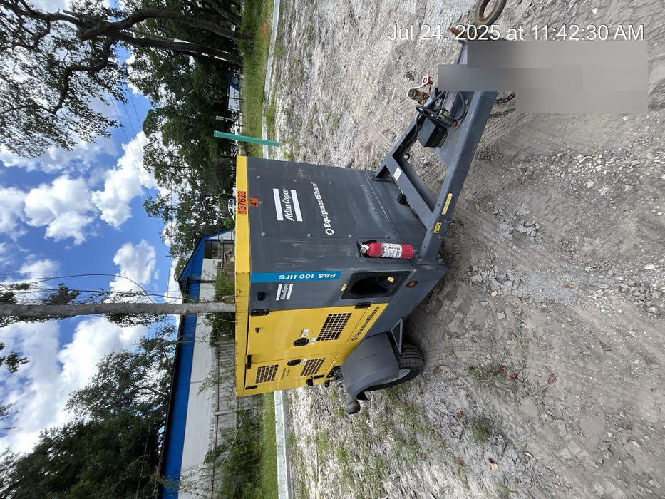 2021 ATLAS COPCO PAS 100 HF CS Enclosed