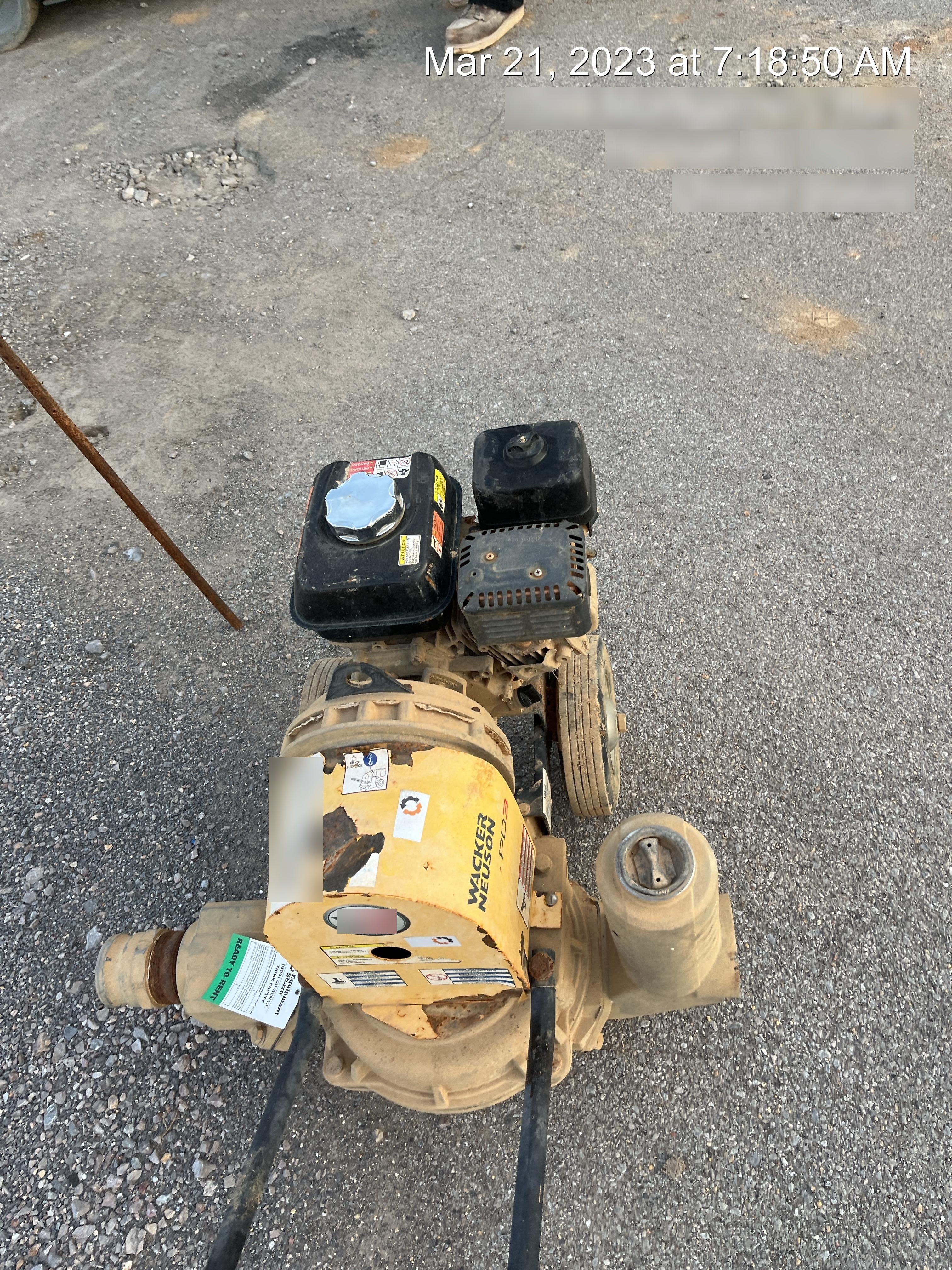 2019 WACKER NEUSON PDT3A