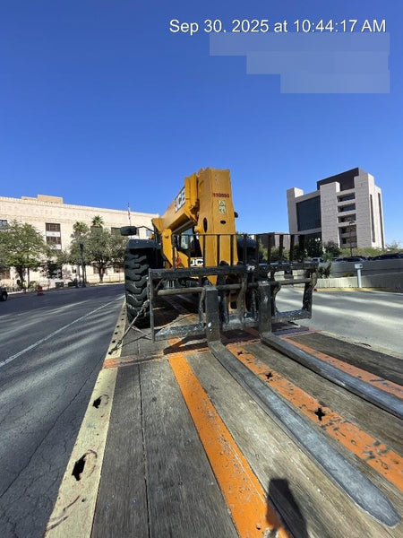 2020 JCB 509-42 Canopy, Solid Tires, Work Lights, Beacon, Aux Hydraulics, Back up Alarm, Lifting Eye, ES Decals