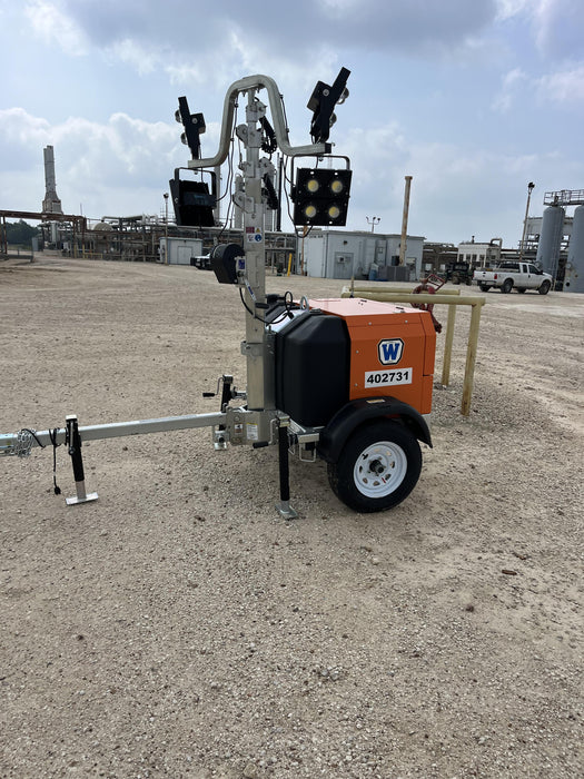 2024 Wanco WLTT-4MM4K Diesel, Deep Sea Controller, Shore Power Plug, Auto Start, (4) 350W LED Floodlights, 4kW Generator, 60 Gal Fuel Tank, 2" Ball, T3