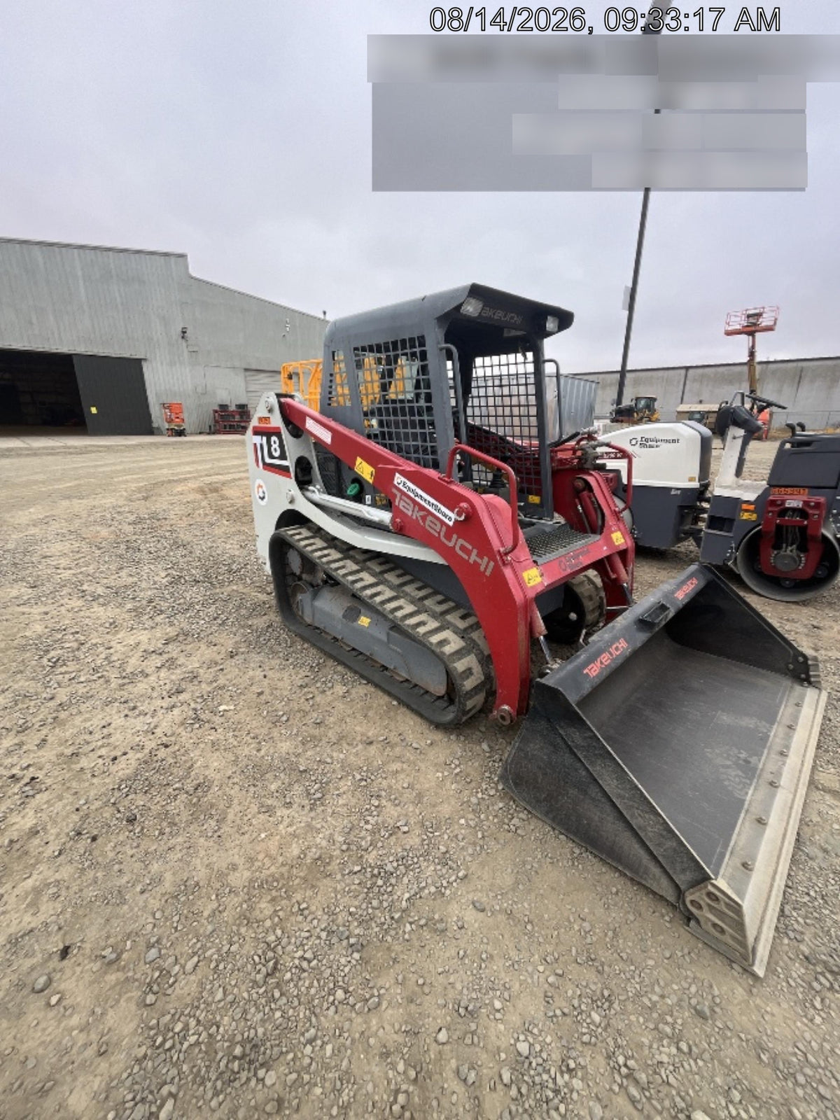 2019 TAKEUCHI TL8W