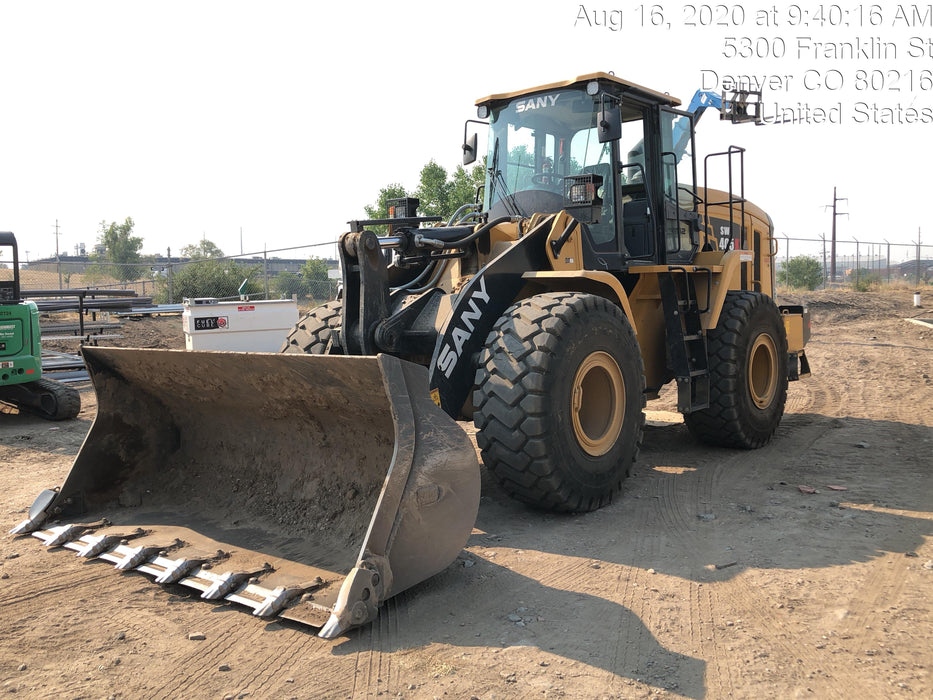 2019 Sany SW405K Tier 4, Cab, 3rd Function Hydraulics Smooth Pin On Bucket