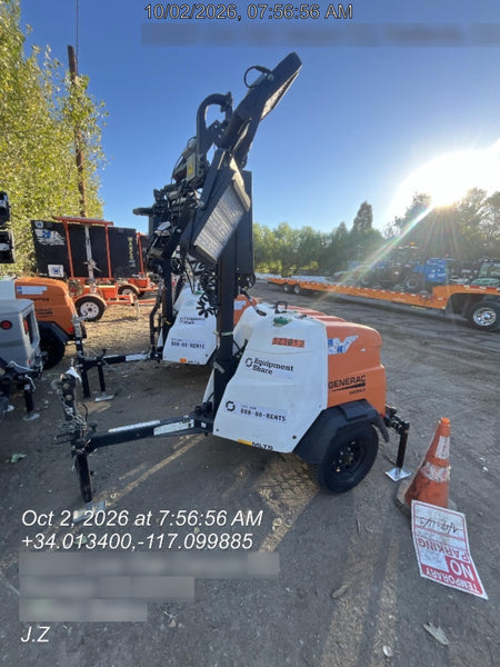 2023 Generac MLT2 Diesel, Flex Switch 120V Input, Powerzone Controller, (4) 320W LED Lights, 4kW Generator, 39.9 Gal Fuel Tank, 2" Ball, T3